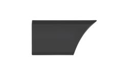 MOULURE AILE RENAULT MASTER 2010-2019 ARRIÈRE / CHÂSSIS COURT-MOYEN (L1-L2) / DROITE