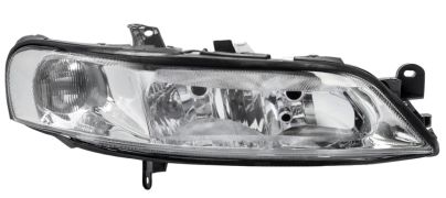 PHARE OPEL VECTRA B 1999-2002 TYPE VALEO / BASE CHROMÉE / DROIT
