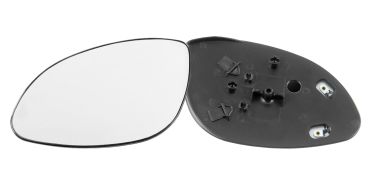 VERRE DE RÉTROVISEUR OPEL VECTRA B 1995-2002 AVEC SUPPORT / CHAUFFANT / CONVEXE / GAUCHE