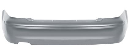 PARE-CHOCS OPEL VECTRA B 1999-2002 ARRIÈRE / 4/5 PORTES / AVEC APPRET