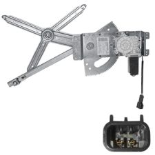 LÈVE-VITRE OPEL VECTRA B 1995-2002 ÉLÉCTRIQUE / AVEC MOTEUR / 2 BROCHES / AVANT GAUCHE