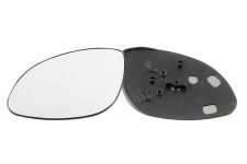 VERRE DE RÉTROVISEUR OPEL VECTRA B 1995-2002 AVEC SUPPORT / CONVEXE / GAUCHE