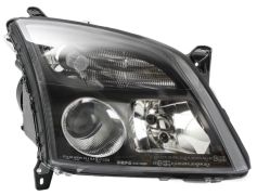 PHARE OPEL VECTRA C 2003-2005 BASE NOIRE / DROIT