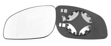 VERRE DE RÉTROVISEUR OPEL VECTRA C 2002-2005 AVEC SUPPORT / ASPHÉRIQUE / GAUCHE