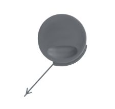 COUVRE CROCHET OPEL VECTRA C 2002-2005 PARE-CHOCS AVANT