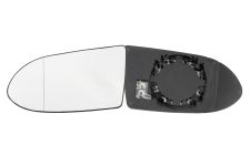 VERRE DE RÉTROVISEUR OPEL ZAFIRA A 1999-2005 AVEC SUPPORT / CHAUFFANT / ASPHÉRIQUE / GAUCHE