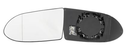 VERRE DE RÉTROVISEUR OPEL ZAFIRA A 1999-2005 AVEC SUPPORT / CHAUFFANT / ASPHÉRIQUE / GAUCHE