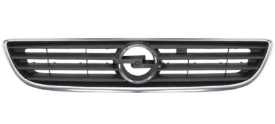 GRILLE OPEL ZAFIRA A 1999-2005 FACE AVANT / AVEC CONTOUR CHROMÉ