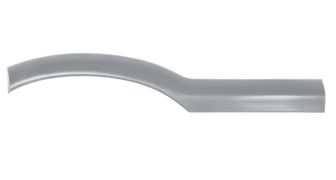 MOULURE AILE OPEL ZAFIRA A 1999-2005 ARRIÈRE / AVEC APPRET / DROIT
