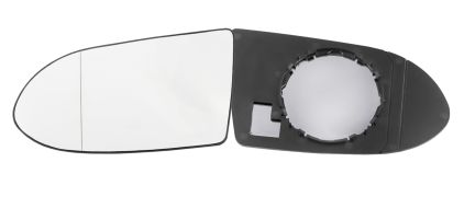 VERRE DE RÉTROVISEUR OPEL ZAFIRA A 1999-2005 AVEC SUPPORT / ASPHÉRIQUE / GAUCHE