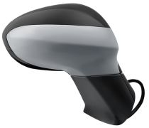 RÉTROVISEUR OPEL ZAFIRA C TOURER 2011-2016 ÉLÉCTRIQUE / CHAUFFANT / CORPS NOIR / COQUE DE RÉTROVISEUR AVEC APPRET / DROIT