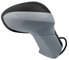 RÉTROVISEUR OPEL ZAFIRA C TOURER 2016-2019 ÉLÉCTRIQUE / CHAUFFANT / CORPS NOIR / COQUE AVEC APPRET / DROIT