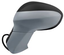 RÉTROVISEUR OPEL ZAFIRA C TOURER 2016-2019 ÉLÉCTRIQUE / CHAUFFANT / CORPS NOIR / COQUE AVEC APPRET / GAUCHE