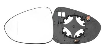 VERRE DE RÉTROVISEUR OPEL ZAFIRA C TOURER 2011-2016 AVEC SUPPORT / ASPHÉRIQUE / GAUCHE