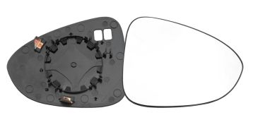 VERRE DE RÉTROVISEUR OPEL ZAFIRA C TOURER 2011-2016 AVEC SUPPORT / CHAUFFANT / CONVEXE / DROIT