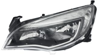 PHARE AVANT OPEL ASTRA J 2013-2015 BASE NOIRE / BORD CHROMÉ / GAUCHE