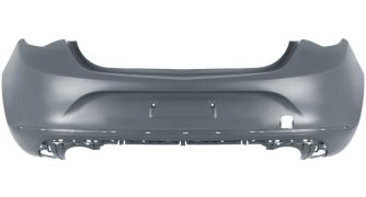 PARE-CHOCS OPEL ASTRA J 2013-2015 ARRIÈRE / 5 PORTES / AVEC APPRET