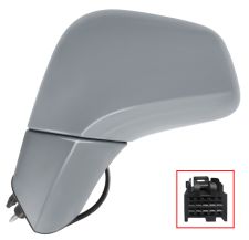 RÉTROVISEUR OPEL MOKKA 2013-2016 ÉLÉCTRIQUE / CHAUFFANT / RABATTABLE ÉLÉCTRIQUEMENT / CORPS AVEC APPRET / COQUE AVEC APPRET / GAUCHE