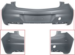 PARE-CHOCS OPEL ASTRA K 2015-2019 ARRIÈRE / 5 PORTES / AVEC 4 CAPTEUR / AVEC APPRET
