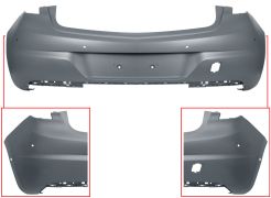 PARE-CHOCS OPEL ASTRA K 2015-2019 ARRIÈRE / 5 PORTES / AVEC 6 CAPTEUR / AVEC PARK ASSIST / AVEC APPRET