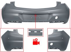 PARE-CHOCS OPEL ASTRA K 2015-2019 ARRIÈRE / 5 PORTES / AVEC CAMÉRA / AVEC 4 CAPTEUR / AVEC APPRET