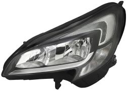 PHARE AVANT OPEL CORSA E 2015-2019 DETAIL CHROMÉ / LED / GAUCHE