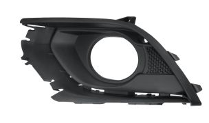 GRILLE OPEL CORSA E 2015-2019 PARE-CHOCS AVANT / AVEC ANTIBROUILLARD / AVEC TROU MOULURE / GAUCHE