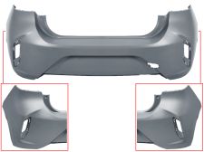 PARE-CHOCS OPEL CORSA F 2019-2023 ARRIÈRE / GS LINE / AVEC APPRET