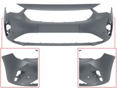 PARE-CHOCS OPEL CORSA F 2019-2023 AVANT / AVEC 2 CAPTEUR / AVEC APPRET