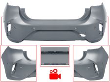 PARE-CHOCS OPEL CORSA F 2019-2023 ARRIÈRE / GS LINE / AVEC 6 CAPTEUR / AVEC CAMÉRA / AVEC APPRET
