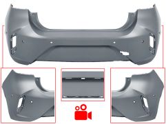 PARE-CHOCS OPEL CORSA F 2019-2023 ARRIÈRE / GS LINE / AVEC 6 CAPTEUR / AVEC CAMÉRA / AVEC APPRET