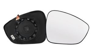 VERRE DE RÉTROVISEUR CITROEN C3 AIRCROSS 2017-2020 AVEC SUPPORT / CHAUFFANT / CONVEXE / DROIT