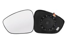 VERRE DE RÉTROVISEUR OPEL CROSSLAND X 2017-2020 AVEC SUPPORT / CHAUFFANT / CONVEXE / GAUCHE