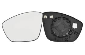 VERRE DE RÉTROVISEUR OPEL MOKKA 2020-2024 AVEC SUPPORT / CHAUFFANT / CONVEXE / GAUCHE