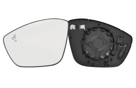 VERRE DE RÉTROVISEUR OPEL MOKKA 2020-2024 AVEC SUPPORT / CHAUFFANT / SIDE ASSIST / CONVEXE / GAUCHE