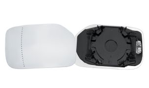 VERRE DE RÉTROVISEUR PEUGEOT 106 1996-2004 AVEC SUPPORT / CHAUFFANT / ASPHÉRIQUE / GAUCHE