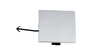 COUVRE CROCHET PEUGEOT 107 2008-2012 CHROMÉ / AVANT