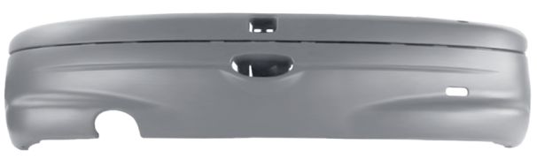 PARE-CHOCS PEUGEOT 206 1998-2008 ARRIÈRE / AVEC APPRET