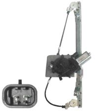 LÈVE-VITRE PEUGEOT 206+ 2008-2014 5 PORTES / ÉLÉCTRIQUE / AVEC MOTEUR / 2 BROCHES / ARRIÈRE DROIT