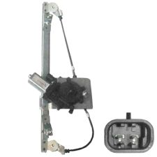 LÈVE-VITRE PEUGEOT 206+ 2008-2014 5 PORTES / ÉLÉCTRIQUE / AVEC MOTEUR / 2 BROCHES / ARRIÈRE GAUCHE