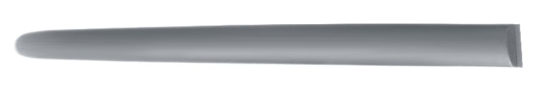 MOULURE PORTE PEUGEOT 206+ 2008-2014 5 PORTES / ARRIÈRE / AVEC APPRET / DROIT
