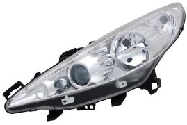 PHARE AVANT PEUGEOT 207 2007-2009 AVEC ANTIBROUILLARD / GAUCHE