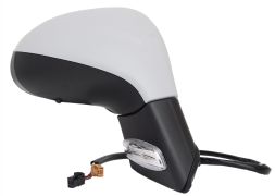 RÉTROVISEUR PEUGEOT 207 2007-2009 ÉLÉCTRIQUE / CHAUFFANT / FEU CLIGNOTANT / RABATTABLE ÉLÉCTRIQUEMENT / AVEC SONDE / AVEC APPRET / DROIT