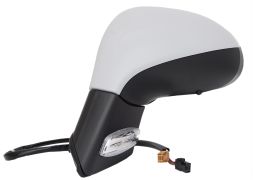 RÉTROVISEUR PEUGEOT 207 2007-2009 ÉLÉCTRIQUE / CHAUFFANT / FEU CLIGNOTANT / RABATTABLE ÉLÉCTRIQUEMENT / AVEC APPRET / GAUCHE