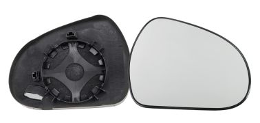 VERRE DE RÉTROVISEUR PEUGEOT 207 2007-2009 AVEC SUPPORT / CONVEXE / DROIT