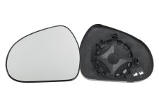 VERRE DE RÉTROVISEUR PEUGEOT 308 2007-2011 AVEC SUPPORT / CHAUFFANT / CONVEXE / GAUCHE