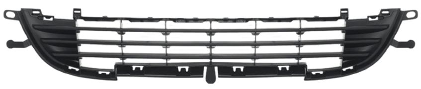 GRILLE PEUGEOT 207 2009-2012 PARE-CHOCS AVANT / INFÉRIEURE / CENTRALE 