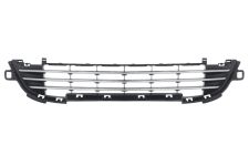 GRILLE PEUGEOT 207 2009-2012 PARE-CHOCS AVANT / INFÉRIEURE / MOULURES CHROMÉES / CENTRALE 