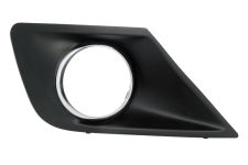 GRILLE PEUGEOT 207 2009-2012 PARE-CHOCS AVANT / AVEC ANTIBROUILLARD / CONTOUR CHROMÉ / DROITE