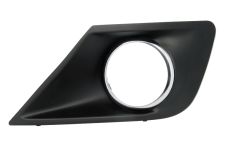 GRILLE PEUGEOT 207 2009-2012 PARE-CHOCS AVANT / AVEC ANTIBROUILLARD / CONTOUR CHROMÉ / GAUCHE